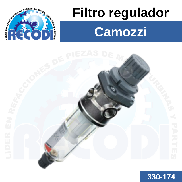 Filtro con regulador Camozzi